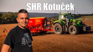 Sejba repky olejnej 🌱 SHR Kotuček [upl. by Leirrad720]