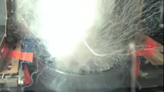 ReactionsExplosion of Alkali Metals with Water  Lithium  Caesium  Stock Footage Compilation [upl. by Bettine]