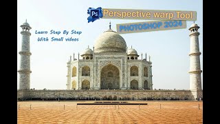 Using Perspective warp Tool in Photoshop 2024  Photoshop tutorials [upl. by Werdn123]