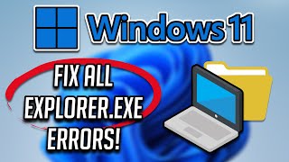 How to Fix All ExplorerExe Errors in Windows 11 Tutorial [upl. by Weatherby]