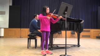 Flonville by Stephane Grappelli  Grade 6 Violin performed by Tamra Chan [upl. by Hayton]