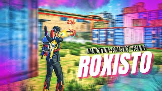 DADICATION  PRACTICE  PANNEL 👽  Roxisto  FreeFire highlights [upl. by Carnay]