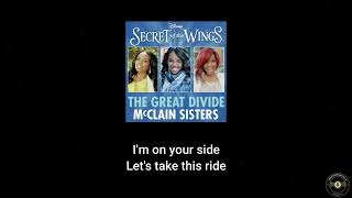 The Great Divide by McClain Sisters Karaoke Lyrics  Instrumentally [upl. by Rednael]