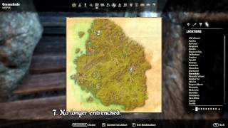 ESO Greenshade All Skyshard Locations updated for Tamriel Unlimited [upl. by Olra]