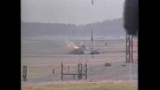 Gripen prototype crash [upl. by Ettelloc156]