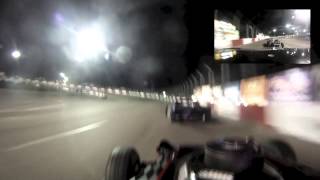 Jay Linstroth Lucas Oil Modifieds in Vegas Part 2 111712 [upl. by Laehcar828]