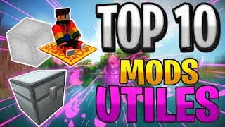 TOP 10 MODS mas ÚTILES para MINECRAFT 1132 [upl. by Emelina]