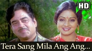 Tera Sang Mila Ang Ang Khila HD  Sherni Songs  Sridevi  Shatrughan Sinha  Sadhana Sargam [upl. by Cosette]