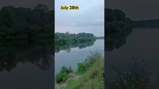 Dnieper an hour before the storm river nature shorts summer rio rivière sungai 강 川 sông [upl. by Ymas]