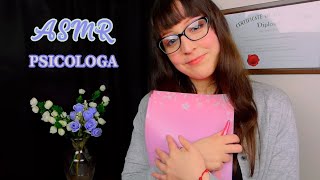 ⭐ASMR Roleplay Psicóloga🌷 Subtítulos Ayudándote con tu Ansiedad [upl. by Donata]