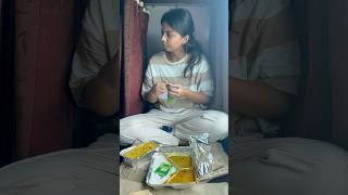 Minivlog327 What we ate in a Train😫🤢Longest train travel diml trainfood minivlog food yt [upl. by Animaj724]