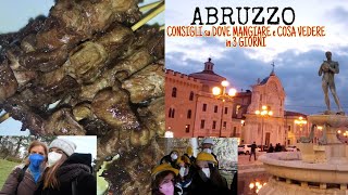 ABRUZZO DOVE MANGIARE e COSA VEDERE  Consigli per organizzare un viaggio di POCHI GIORNI✈️ [upl. by Kile]