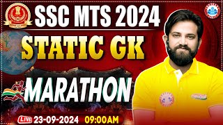 SSC MTS Static GK Marathon  SSC MTS Classes 2024  Static GK By Naveen Sir [upl. by Norre]