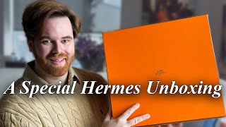 Hermes Bag Unboxing 🍊 My Latest Hermes Bag [upl. by Krasner554]