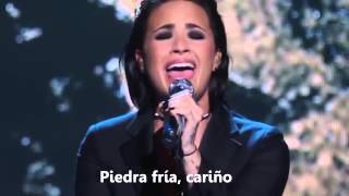 Demi Lovato  Stone Cold Live Subtitulada en Español [upl. by Nylla]