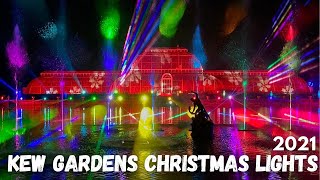 The Magical Kew Gardens Christmas Lights Trails Highlights Dates Prices amp Tips [upl. by Nwahsiek311]