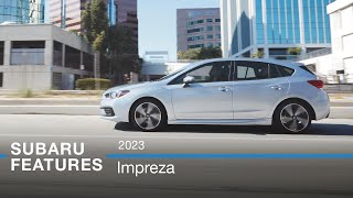 2023 Subaru Impreza Features [upl. by Eidnac]