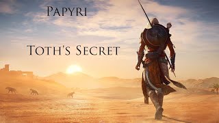 Assassins Creed Origins Papyri Toths Secret [upl. by Atisusej]