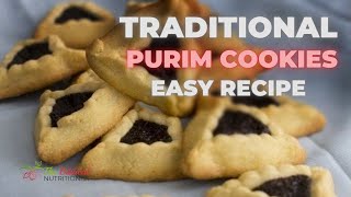 Easy Steps on How to Make Purim Cookies  Traditional Recipe [upl. by Rhoda108]