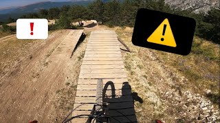 Frontignano bike Park Trail SALIERE🤙 [upl. by Alonso]