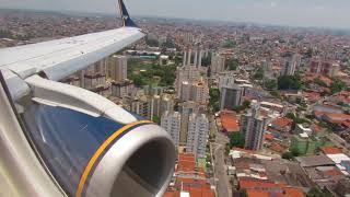 Lindo pouso em Congonhas no Embraer 195 da Azul [upl. by Airual846]