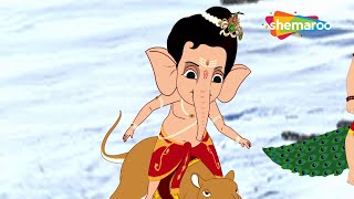 Gana Gana Di Song for Kids  Top Bal Ganesh Movie Song  Shemaroo Kids [upl. by Nosyk]