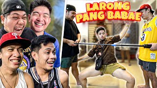 LARONG PANG BABAE challenge with BG [upl. by Swann765]