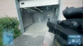 Battlefield 3 NEED AMMO Real Life Flashlight Troll [upl. by Libre]