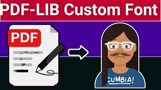 Javascript PDFLIB Tutorial to Add Text With Google Custom Fonts of Any Language in PDF Document [upl. by Leahcam]