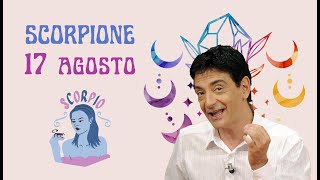 Scorpione ♏️ Giovedì 17 Agosto🔮 Oroscopo Paolo Fox  Giovedì amarognolo da archiviare [upl. by Sang203]