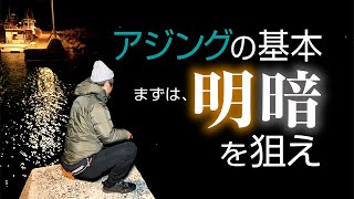 【アジングの基本】まずは明暗を狙ってみよう [upl. by Enaud]