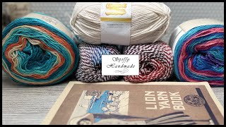 Two Orders of Sale Yarn and a Reprint of a Vintage Pattern Book [upl. by Eilsel]