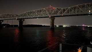 Huey P Long Bridge Flaw 101823 [upl. by Neelhtac]