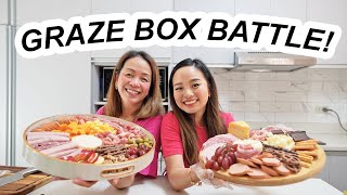 WHO DID IT BETTER DIY CHRISTMAS GRAZE BOX CHALLENGE  Mommy Haidee Vlogs [upl. by Sigismundo]