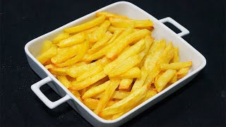 Patatas fritas al horno casi sin aceite y muy crujientes [upl. by Amoritta]