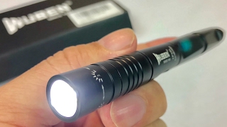 130 Lumens Tactical Pen Flashlight Review [upl. by Philbin272]