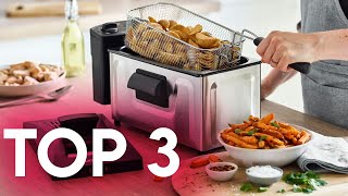 TOP 3  Meilleure Friteuse avec Huile 2024 [upl. by Sil]