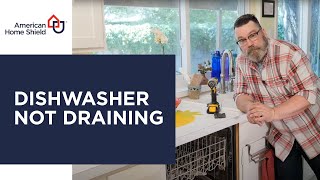 How to Fix a Dishwasher that Is Not Draining  DIY Repair  AHS [upl. by Feinberg]