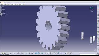 Diseño de rueda dentada helicoidal  Helical Gear Design [upl. by Domenico]