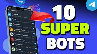 🔴 10 Best AI Telegram Bots Must Give A Try Once 2023 [upl. by Judsen]