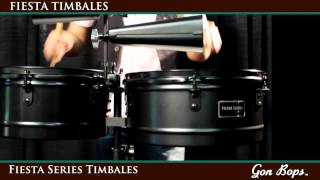 Fiesta Series Timbales Set  Gon Bops Percussion Instrument [upl. by Divine]