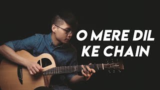 O Mere Dil Ke Chain Kishore Kumar  Fingerstyle Guitar Cover [upl. by Flem]