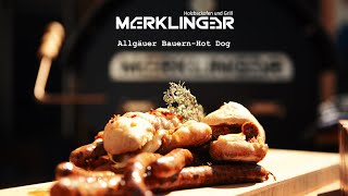 Allgäuer Bauern Hot Dog mit dem MERKLINGER [upl. by Ahtelat669]