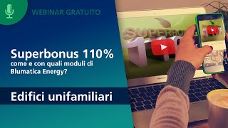 Superbonus 110 come e con quali software Edifici unifamiliari [upl. by Nelrah]