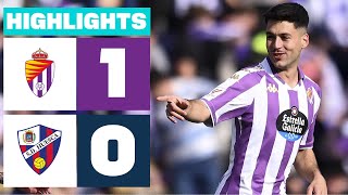 Resumen de Real Valladolid CF vs SD Huesca 10 [upl. by Ule]