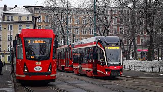 Tramwaje śląskie w Bytomiu [upl. by Hnamik]