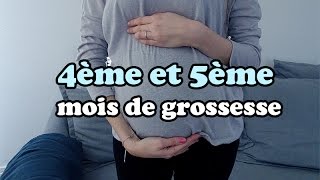 ✨ Vlog grossesse  mes 4ème et 5ème mois  annonce du sexe de bébé 👶 [upl. by Ingles]