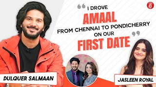 Dulquer Salmaan on love story with wife Amaal how it all began Jasleen on relationship heartbreak [upl. by Nallij]