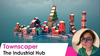 The Industrial Hub  Townscaper gameplay citybuilder [upl. by Cole]