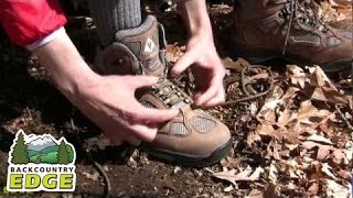 How to Lace a Hiking Boot For Better Fit [upl. by Ijan]